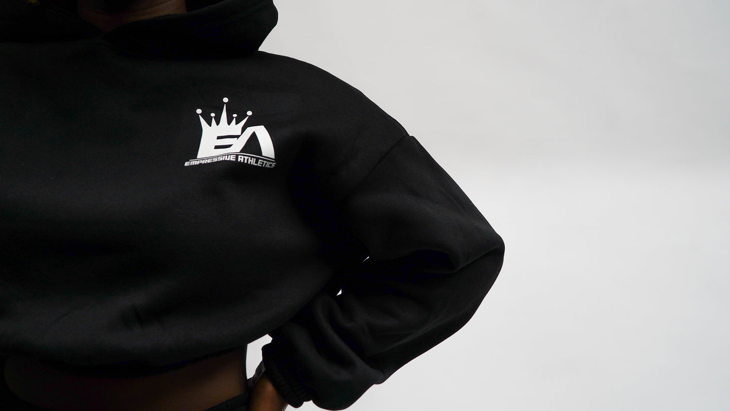 Empressive Crop Hoodie Set - Empressive Athletics